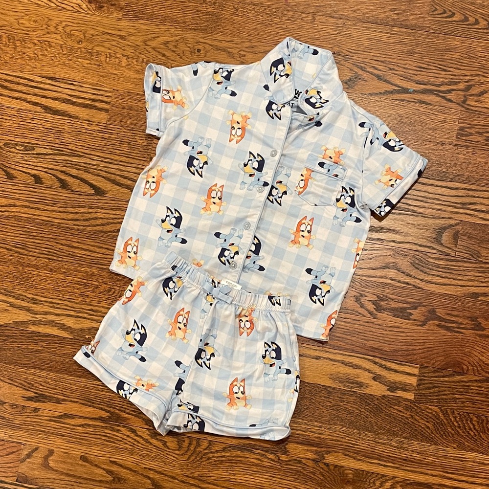 Bluey Character Kids 4T Pajamas Set